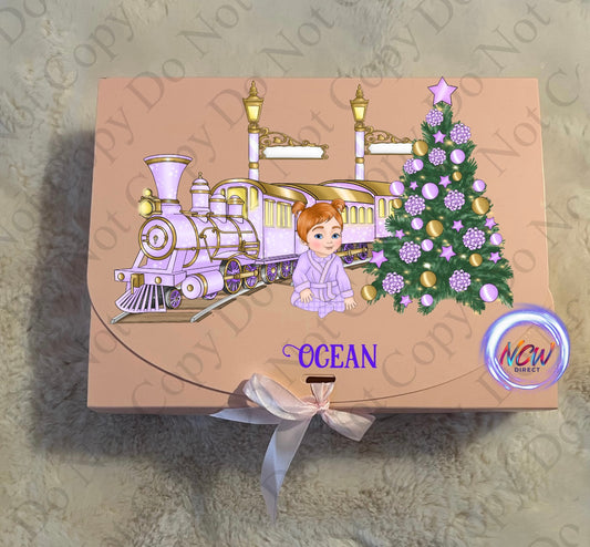 Christmas Express Gift Box Baby Girl