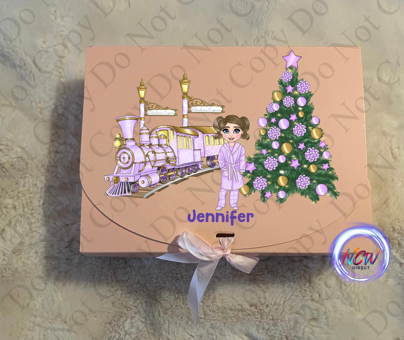 Christmas Express Gift Box Girl