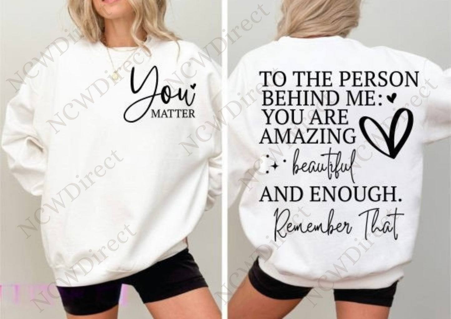 Dear person Behind DTF