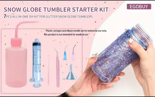 7Pcs Snow Globe making set