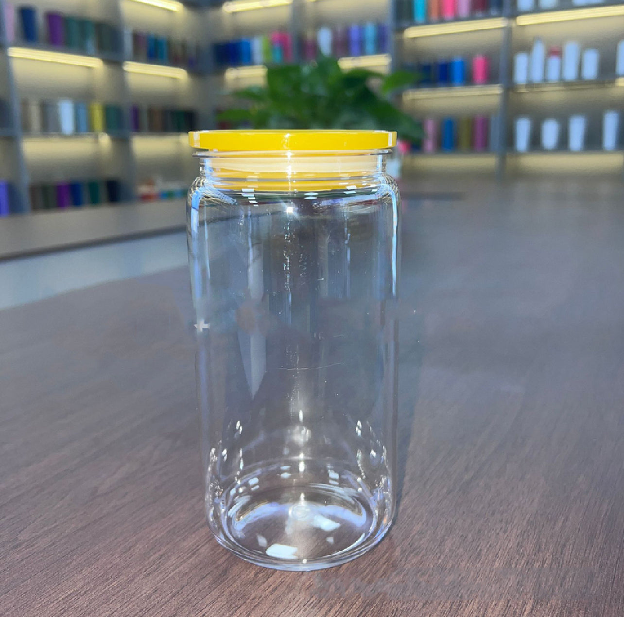 16oz Plastic Pre-Drilled snow globe Libby