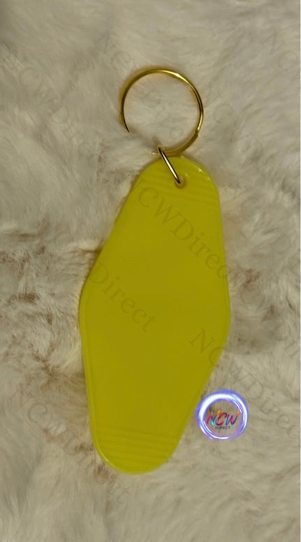 Motel Keychain