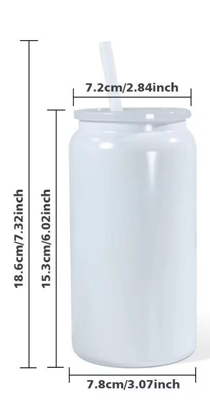 Glow in The dark 16oz Sublimation Double walled insulated Tumbler