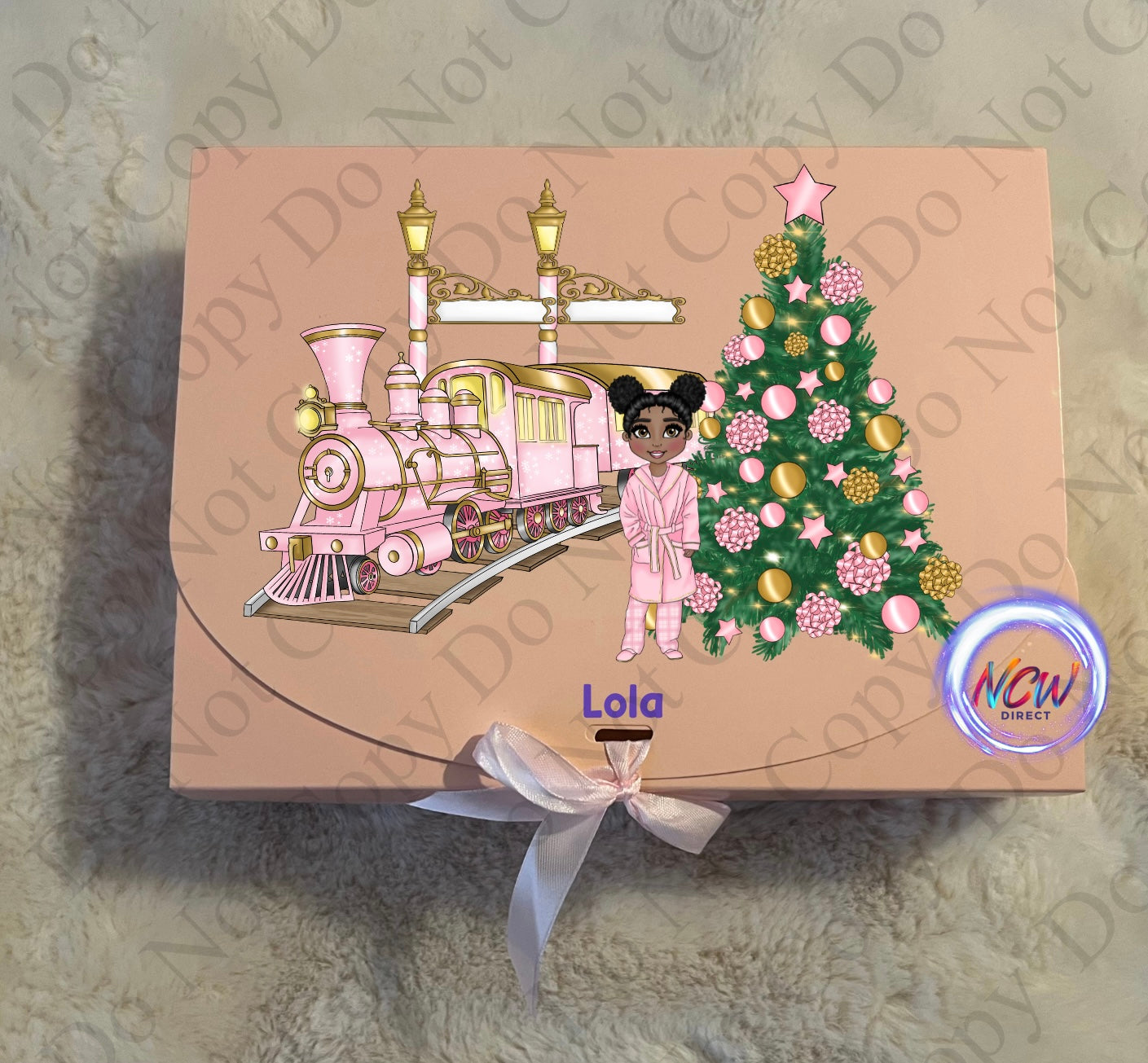 Christmas Express Gift Box Girl