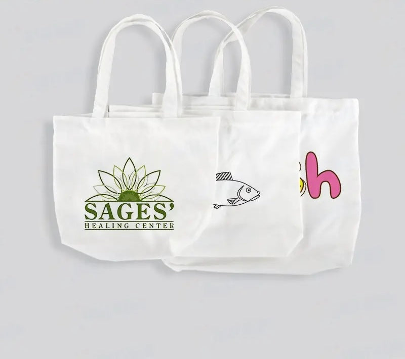 Oval Sublimation Tote bag Large