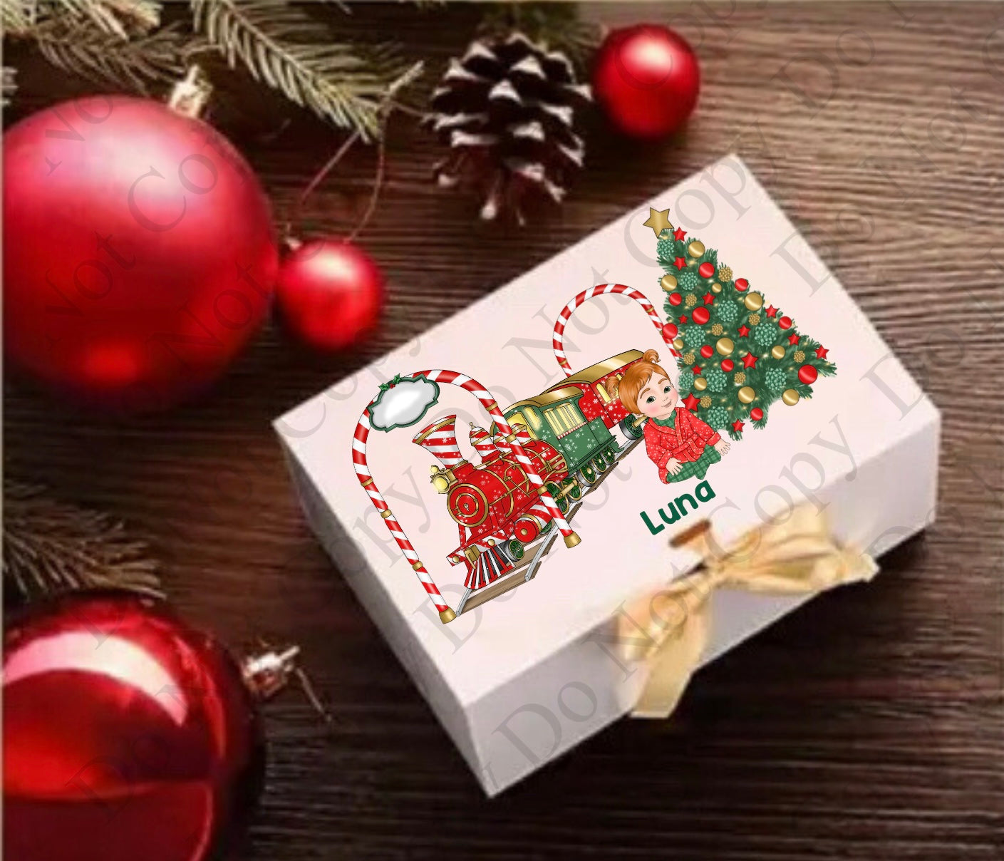 Christmas Express Gift Box Baby Girl