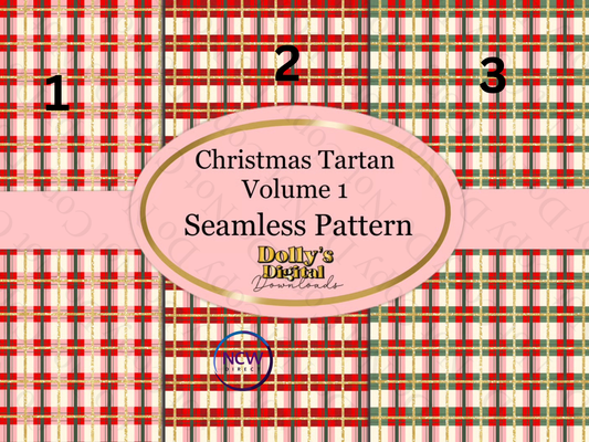 Christmas Tartan Wrapping paper