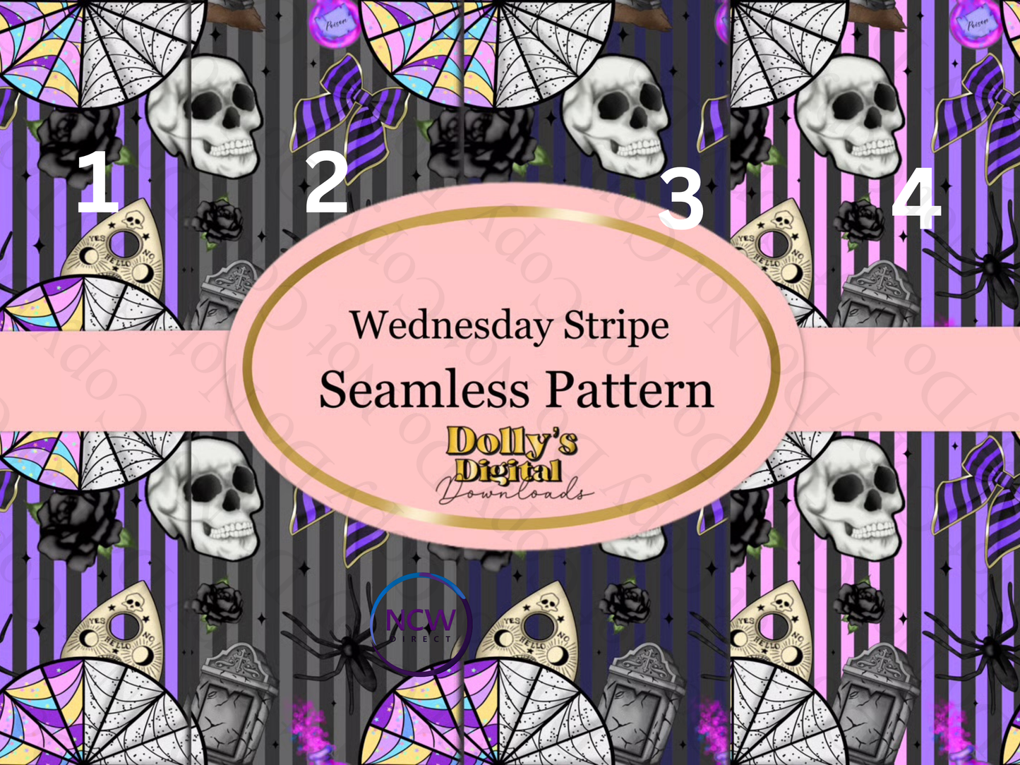 Wednesday Stripe Wrapping paper