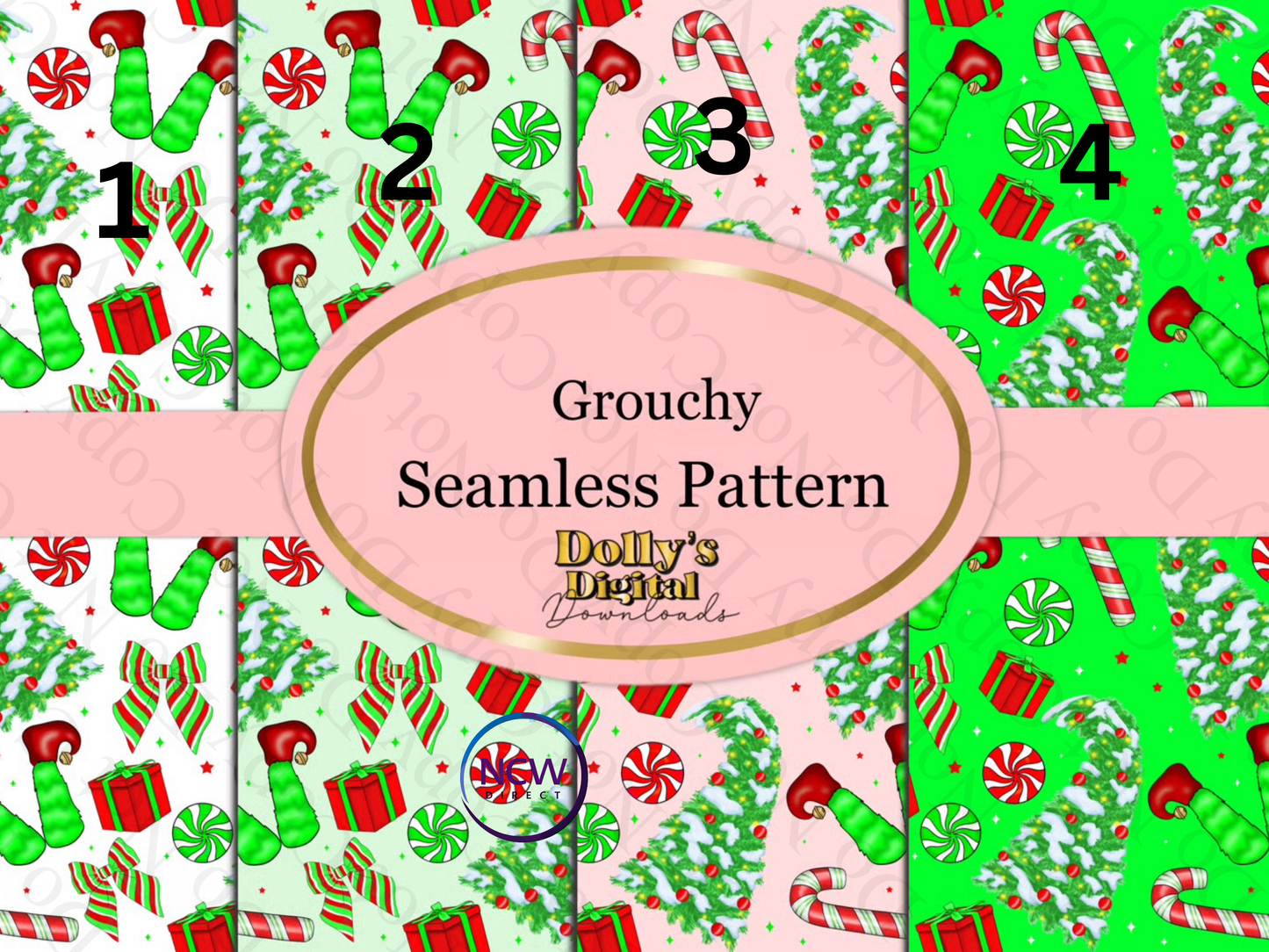 Grouchy Wrapping paper