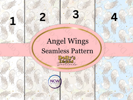 Angel Wings Wrapping paper