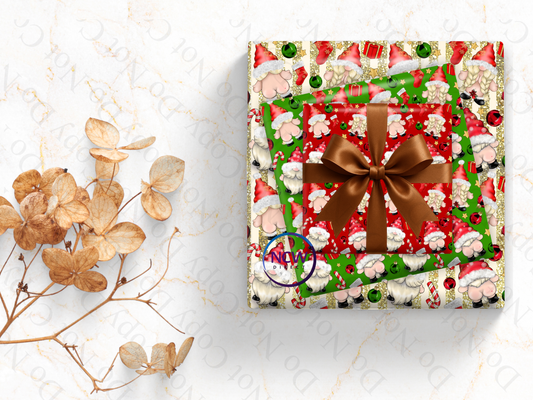 Cheeky Bum Gnome Wrapping paper