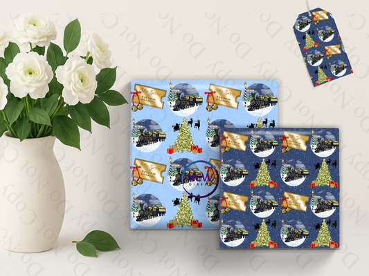 Polar Express Wrapping paper