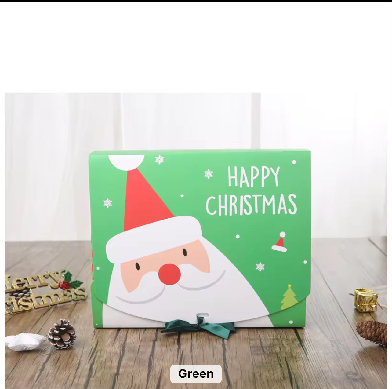CHRISTMAS EVE SANTA GIFT BOX
