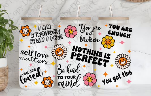 Nothing is Perfect Positive Motivation UVDTF