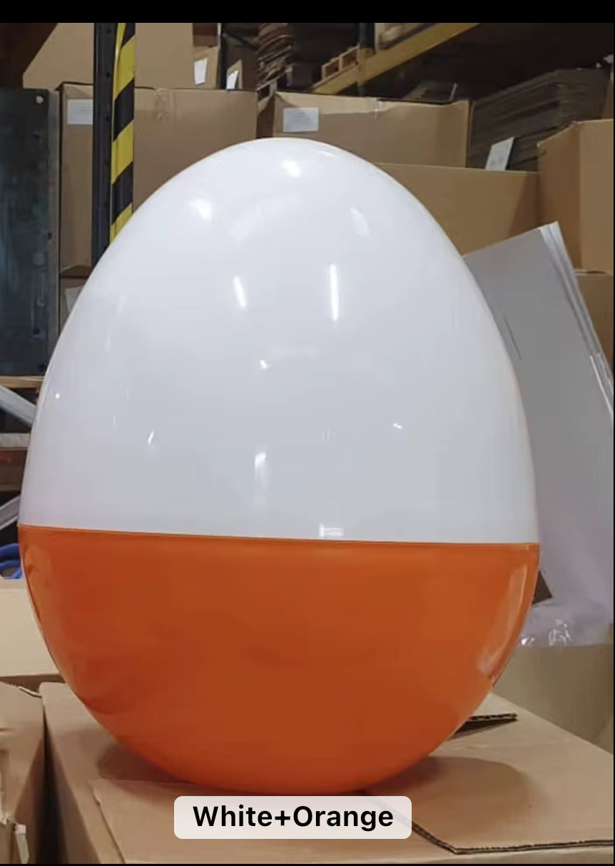 Giant Refillable Jumbo Plastic Eggs