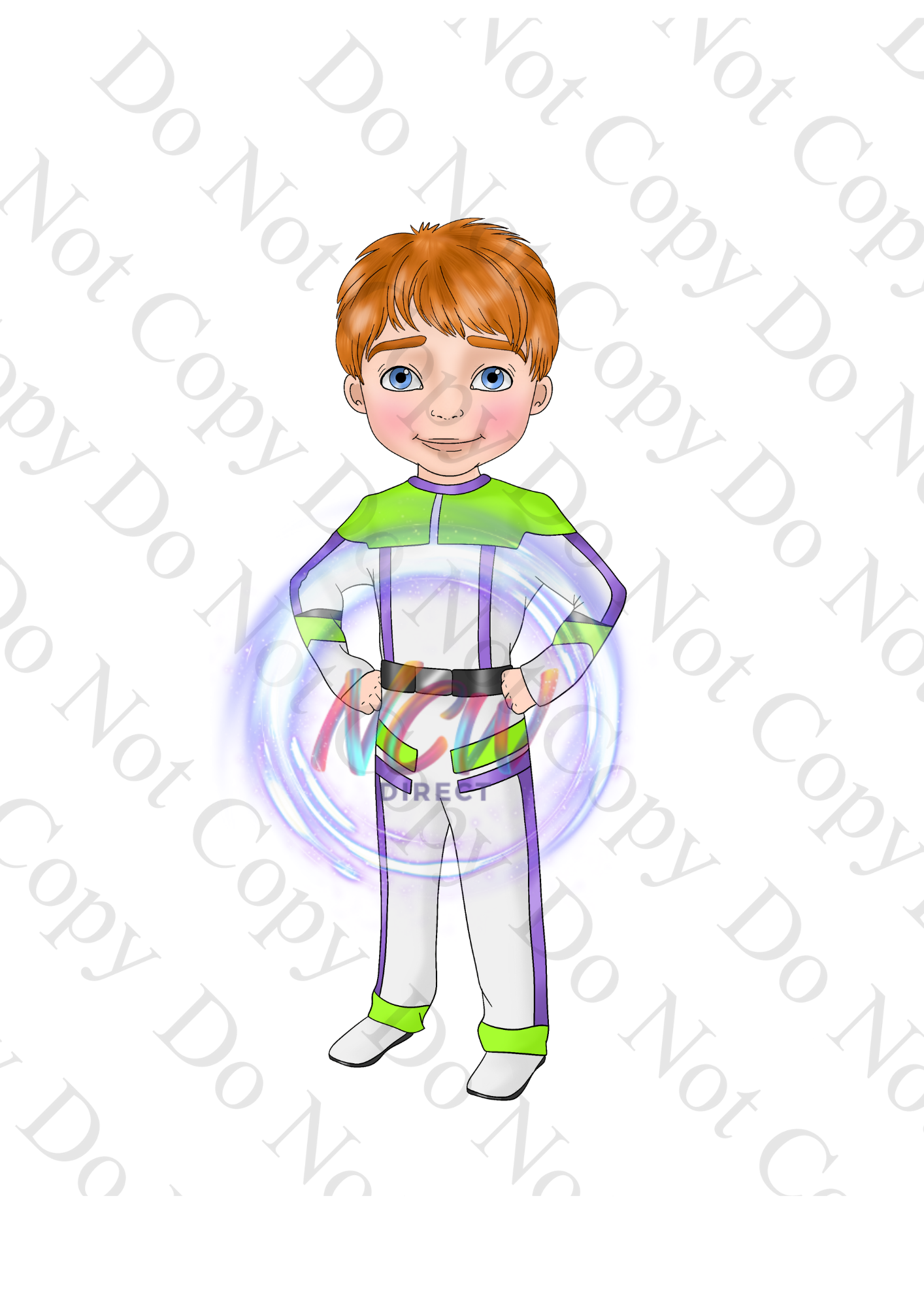 Space land Boy UVDTF