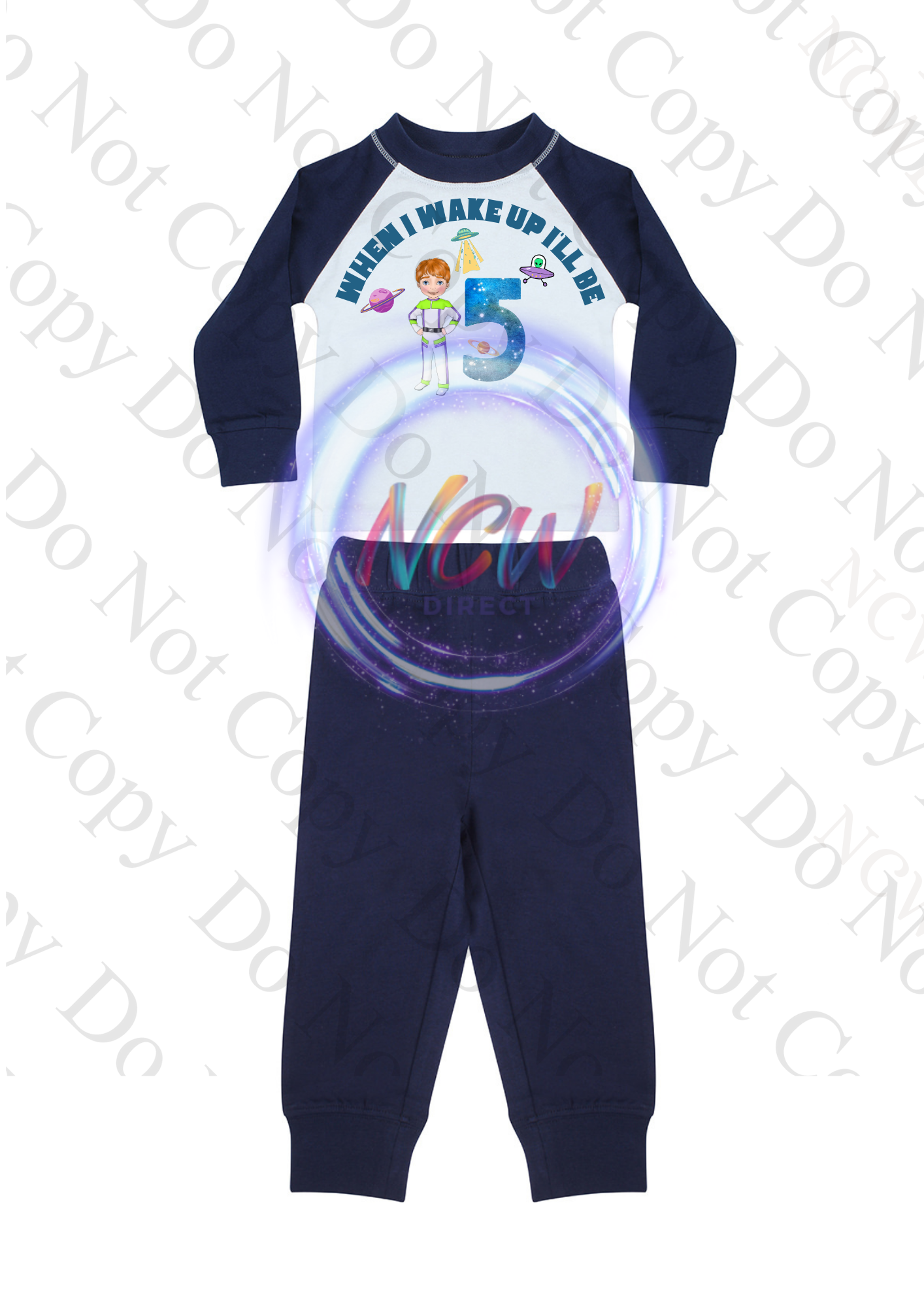 Space land Boy When I wake up DTF