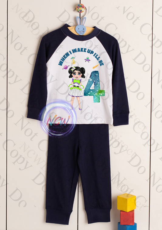 Space land Girl When I wake up DTF