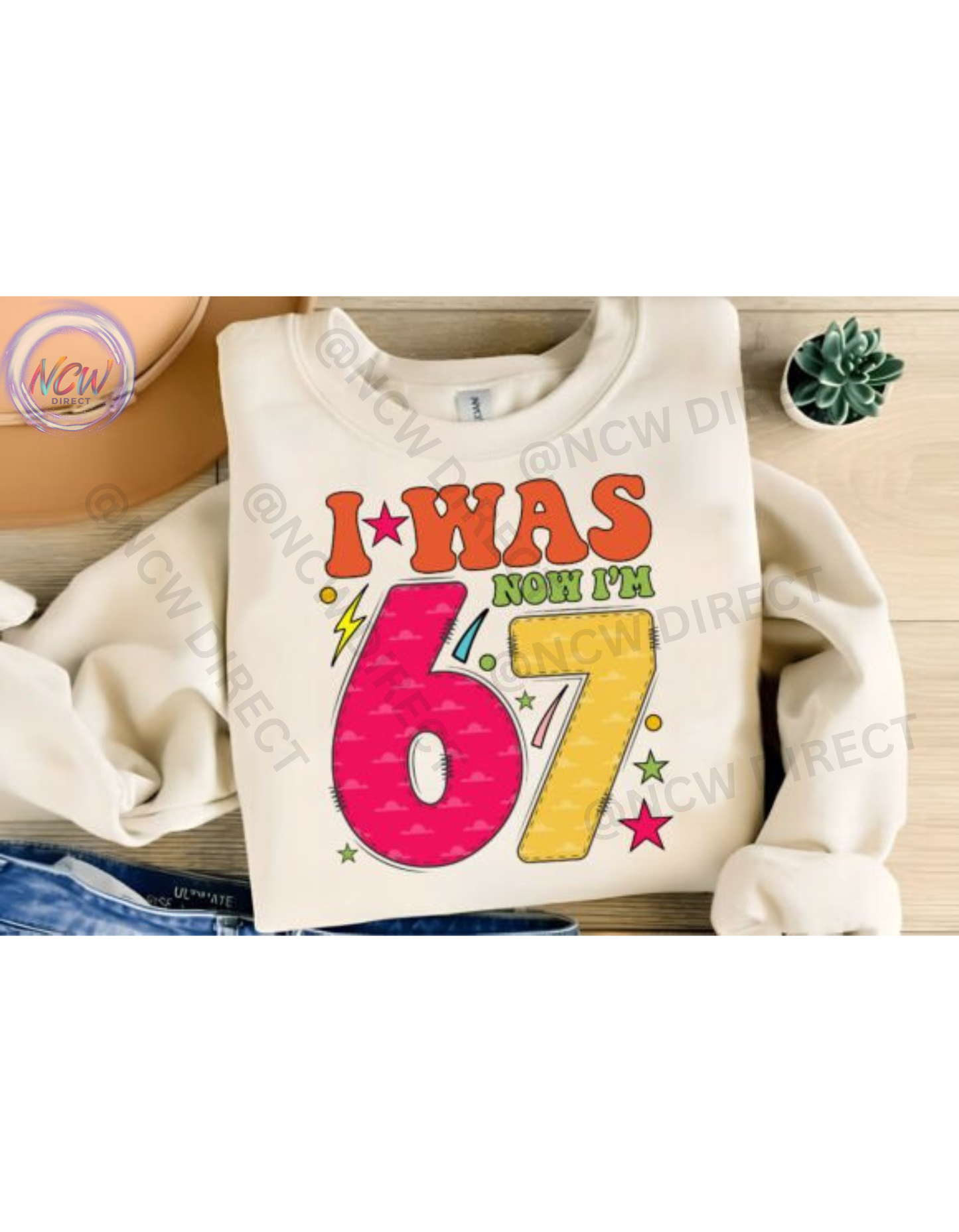 I was 6 now i’m 7 DTF Print