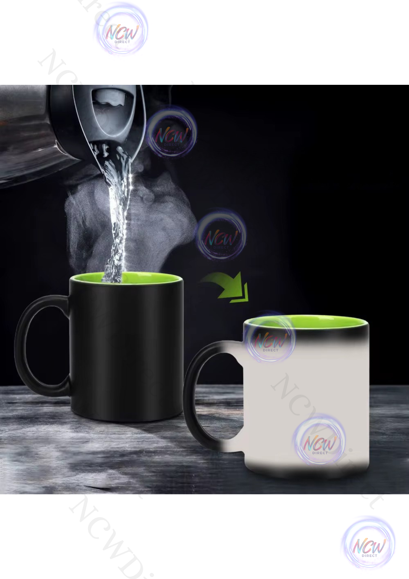 11oz Colour Changing Sublimation mug