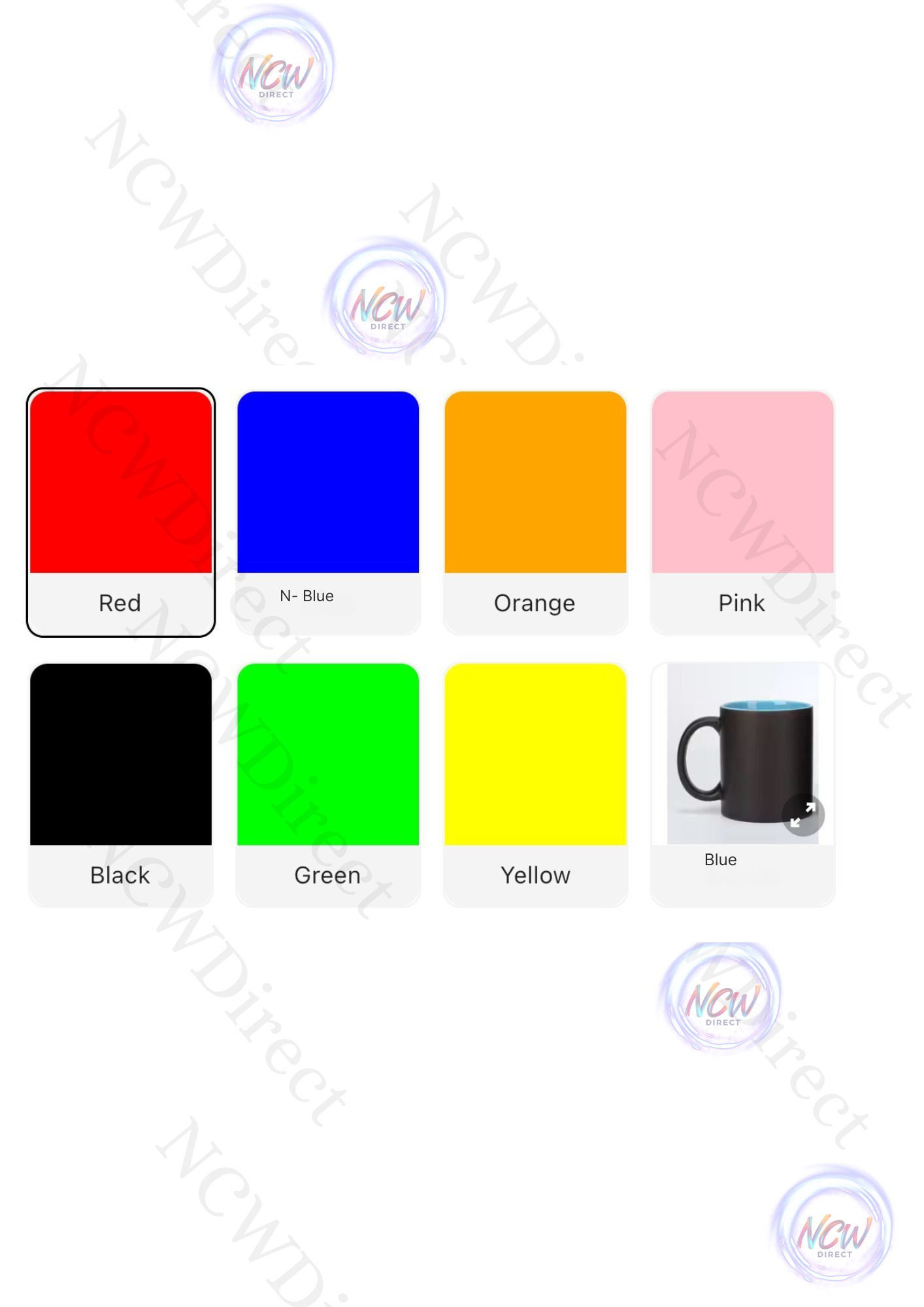 11oz Colour Changing Sublimation mug