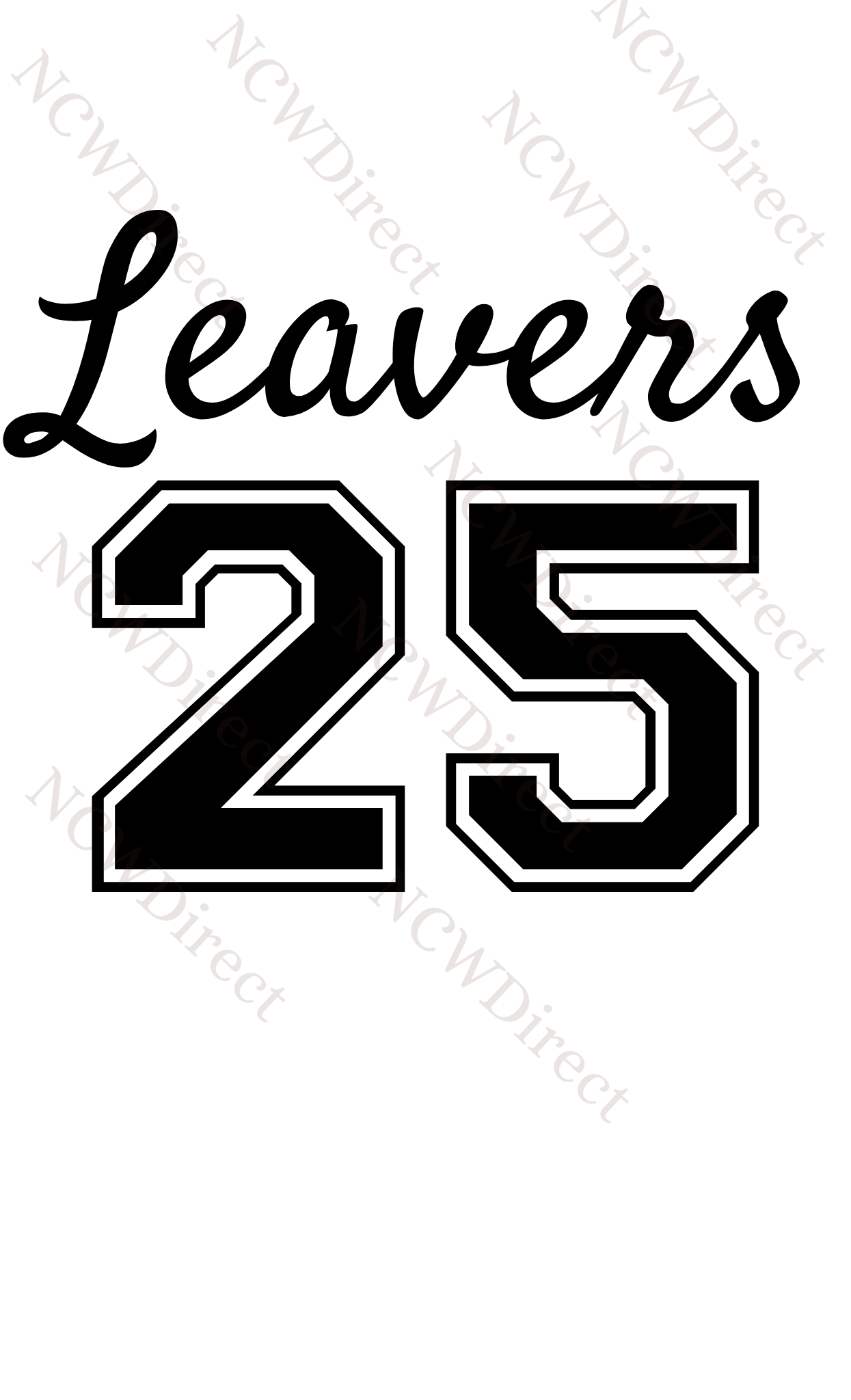 School Leavers DTF Print