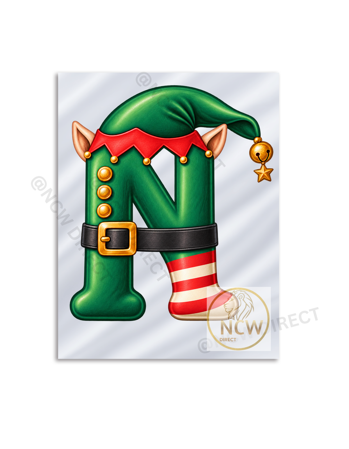 Christmas- Elf- Alphabet Style 1