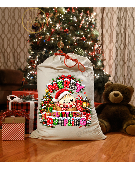 Merry Little Dumpling DTF Print Only