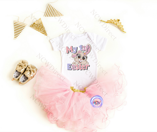 Pink My 1st Easter DTF