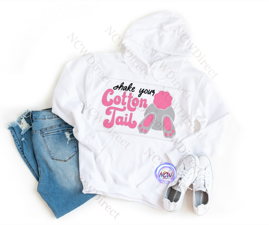 Pink Shake your Cotton Tail DTF