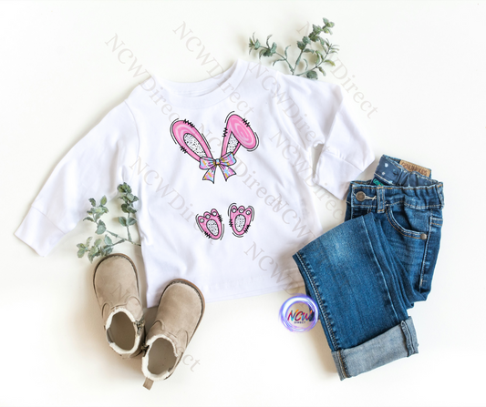 Kids Easter Monogram DTF