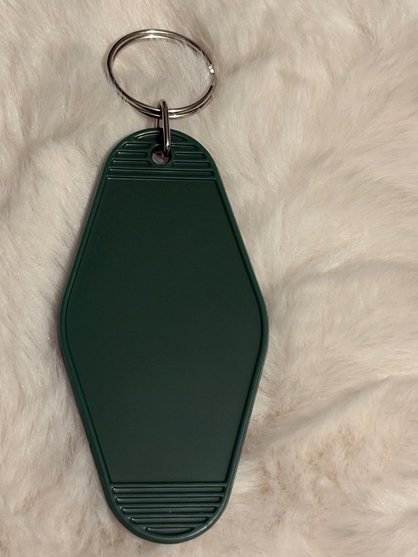 Motel Keychain