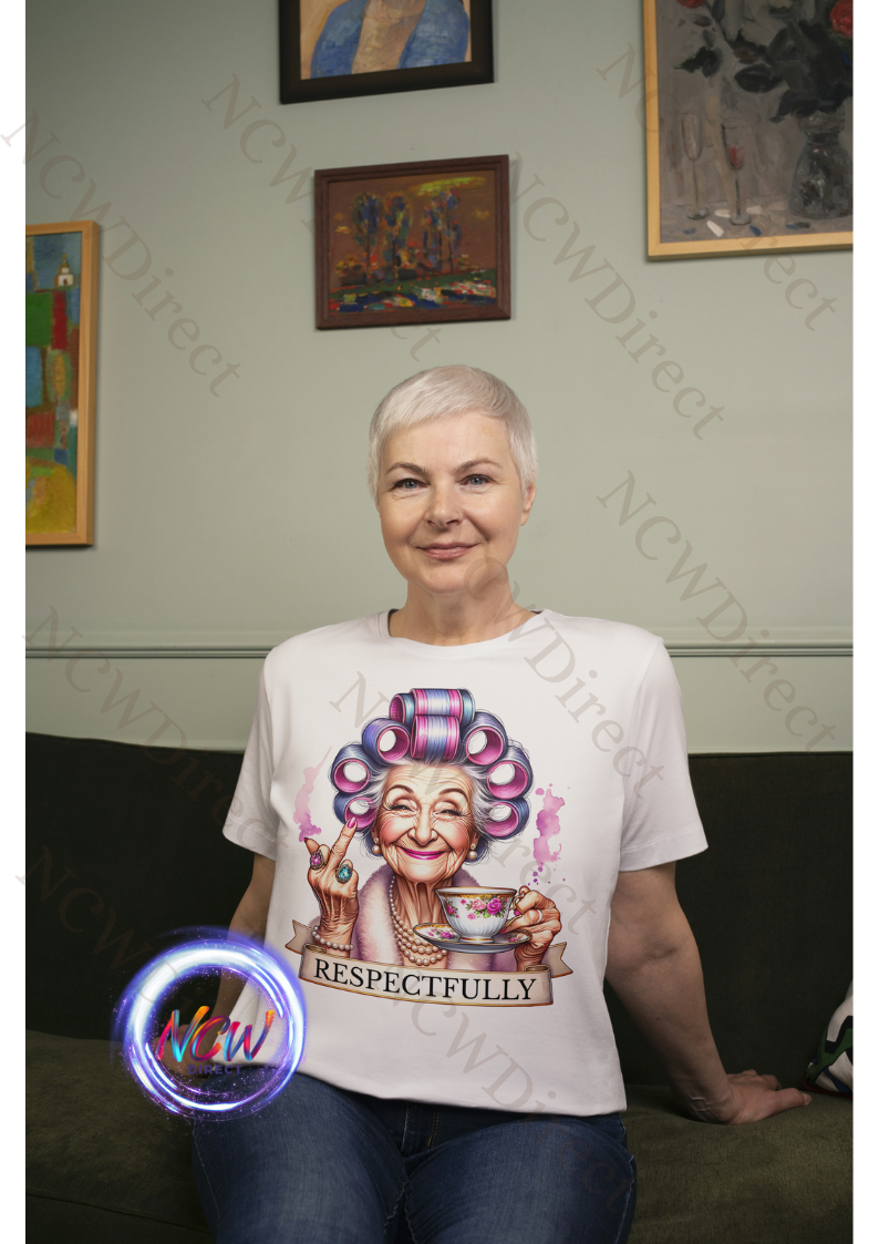 Retro Sarcasm Lady DTF