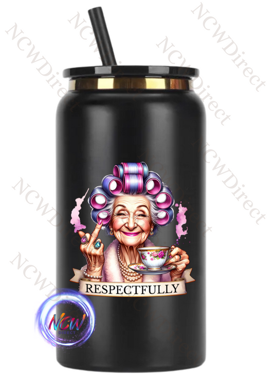 Retro Sarcasm Lady UVDTF