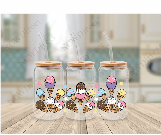 Ice-cream pattern Libbey Wrap