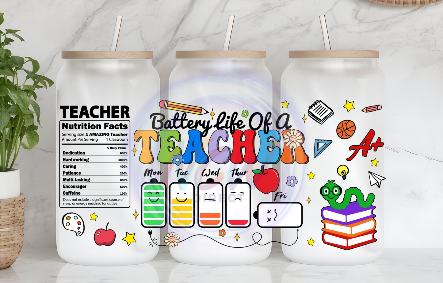 Various Teacher UVDTF