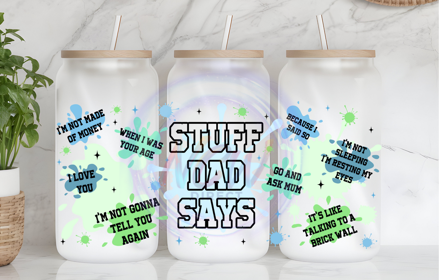 DAD UVDTF Wrap