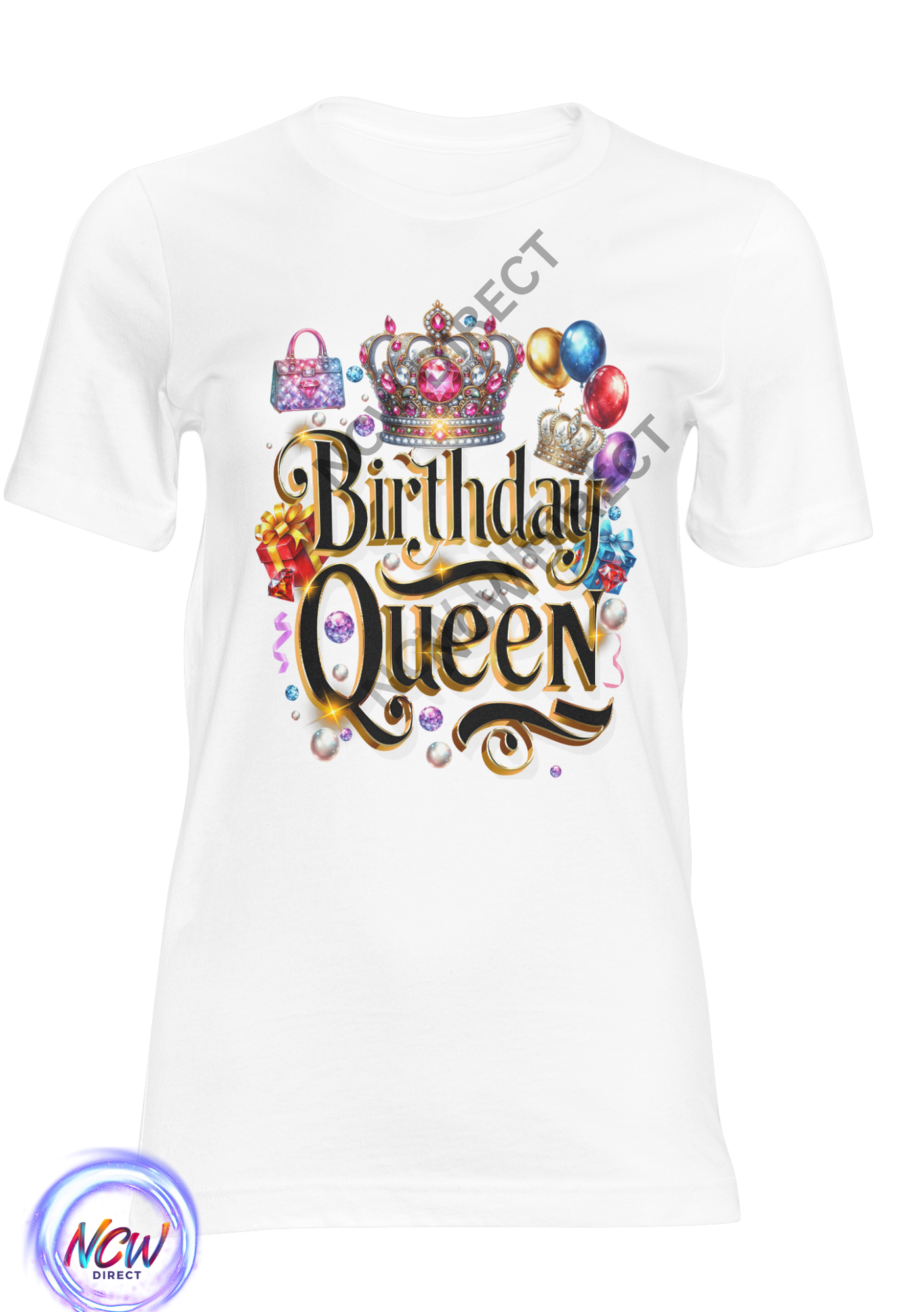 Birthday Queen DTF