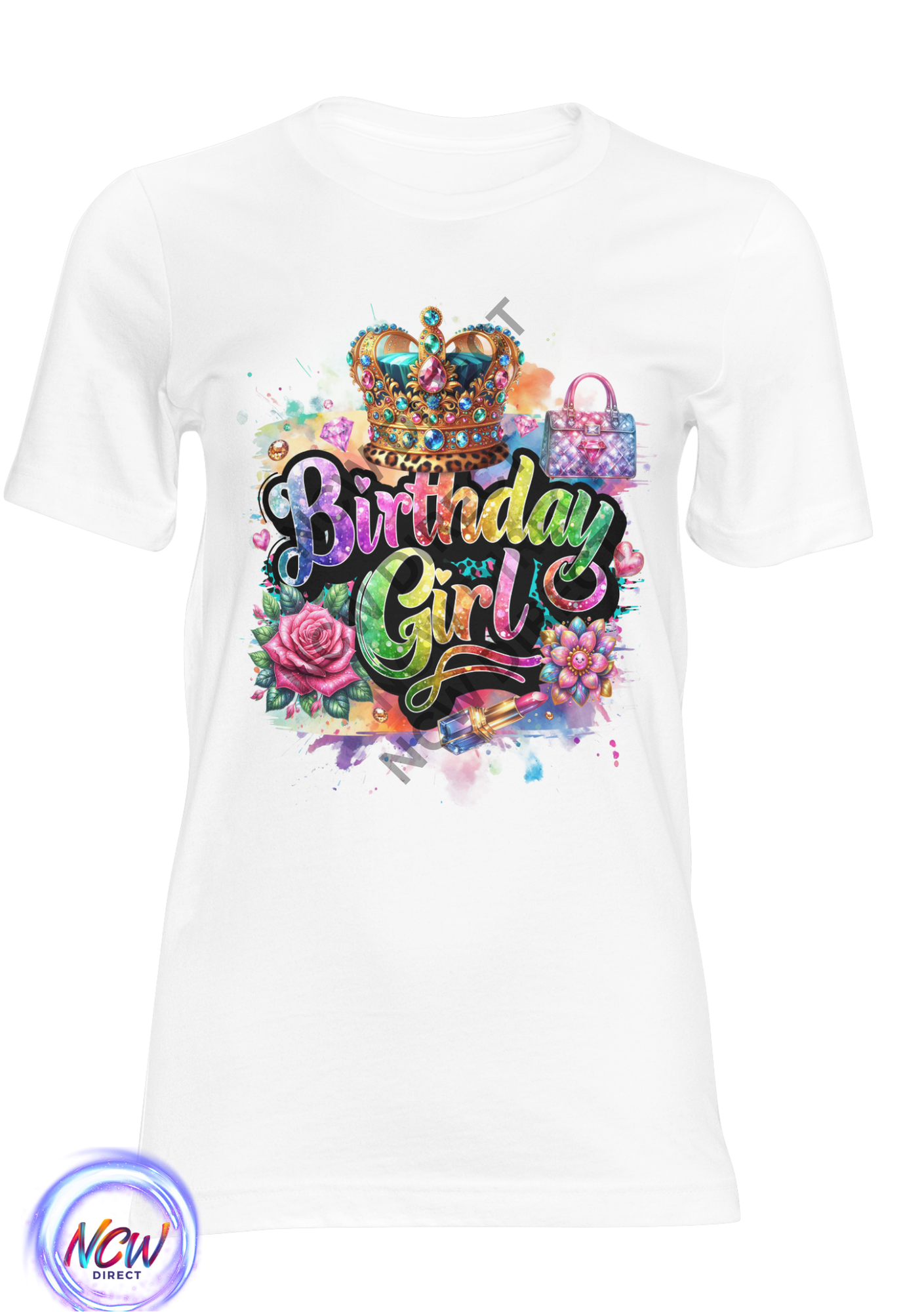 Birthday Queen DTF