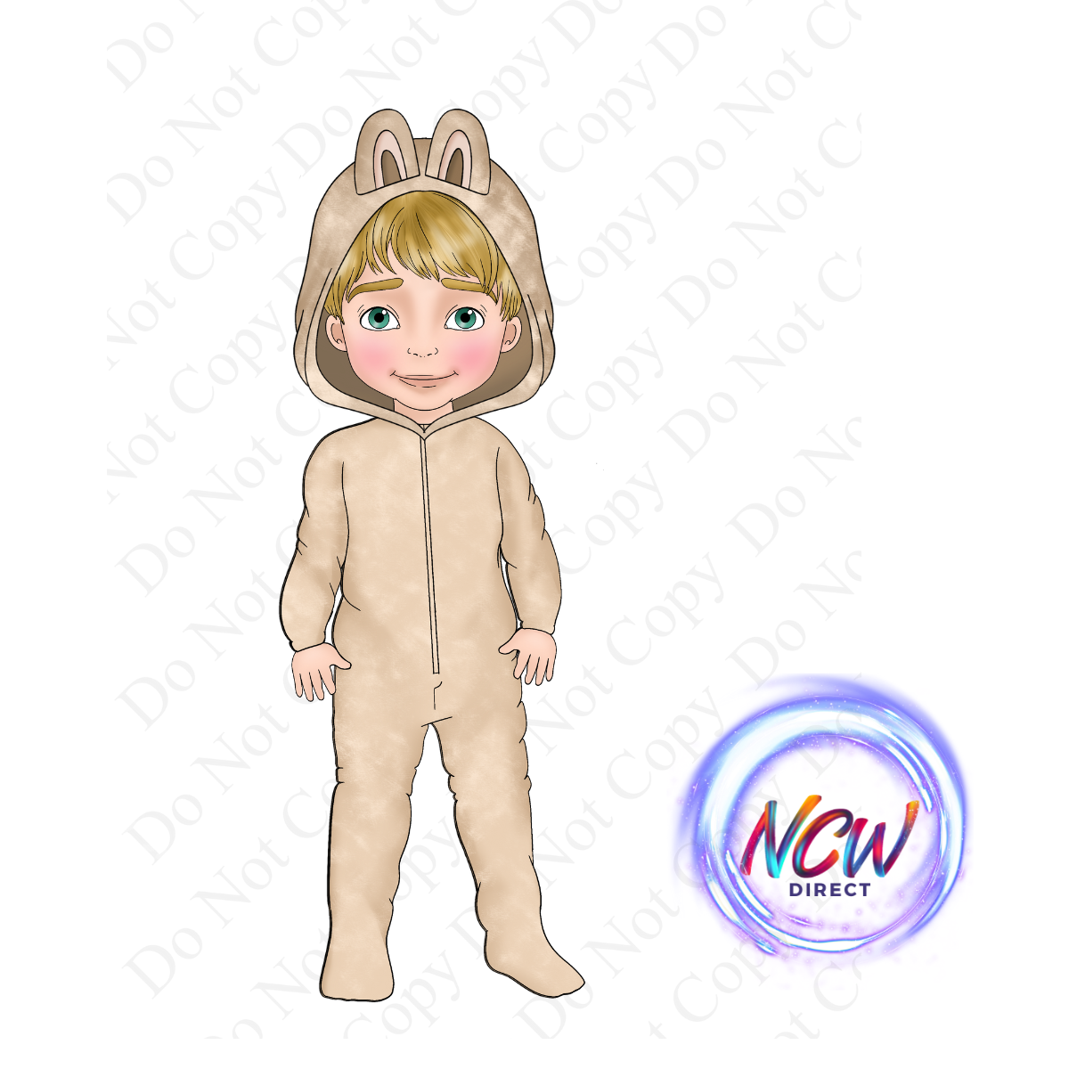 Mini Monster Toddler Boy UVDTF