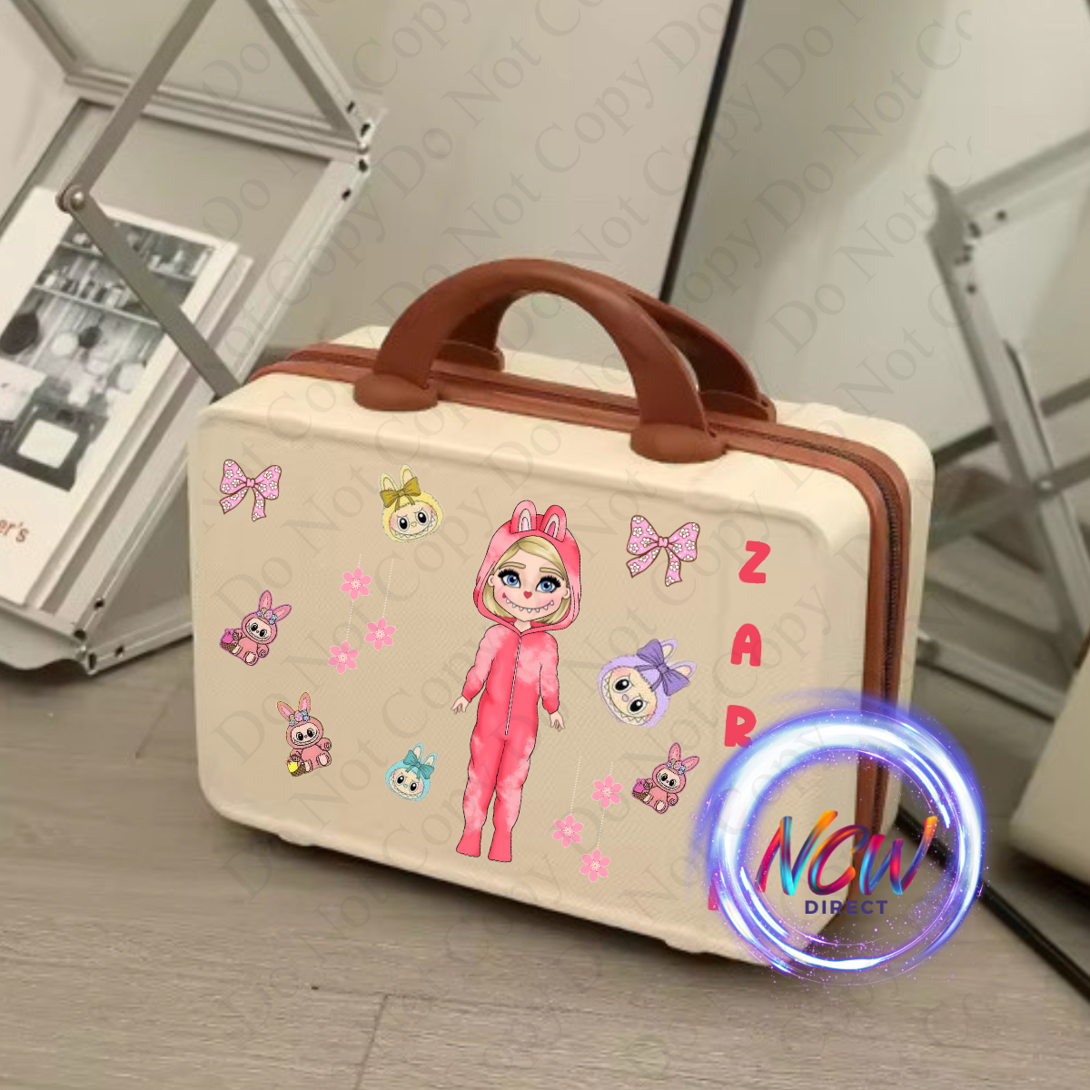 Mini Magic Monster Toddler girl UVDTF Sheet