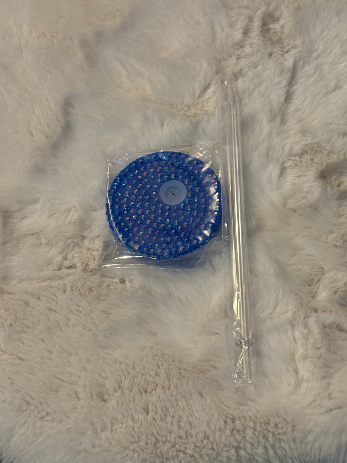 Bling Rhinestone lid set