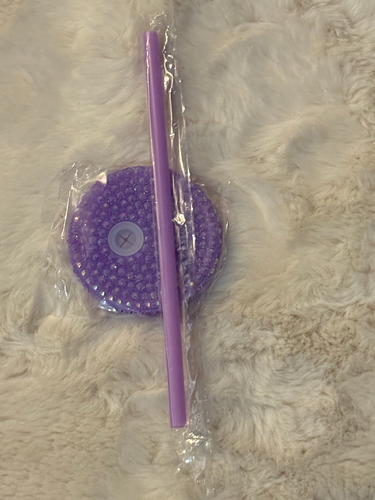 Bling Rhinestone lid set