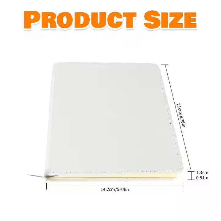 A5 Sublimation Pu Notebook