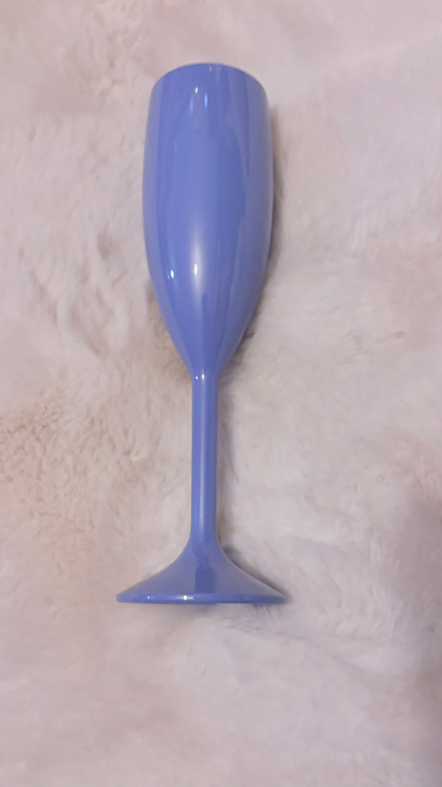 Reusable Plastic Champagne Flute 190ml - Polycarbonate