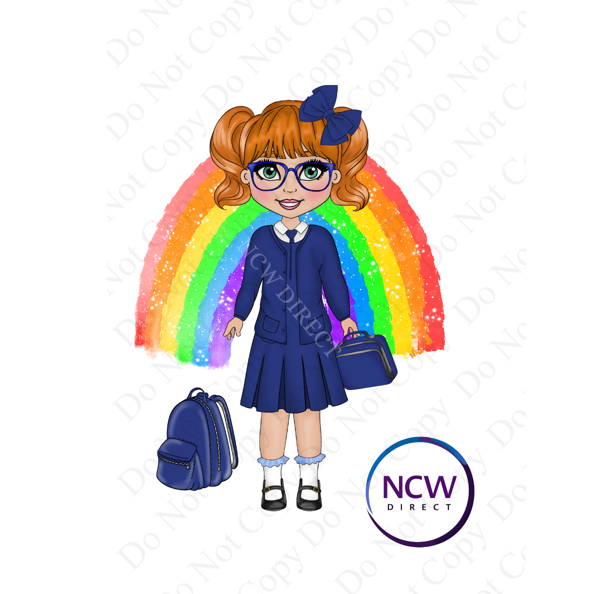 Toddler School girl Mega UVDTF