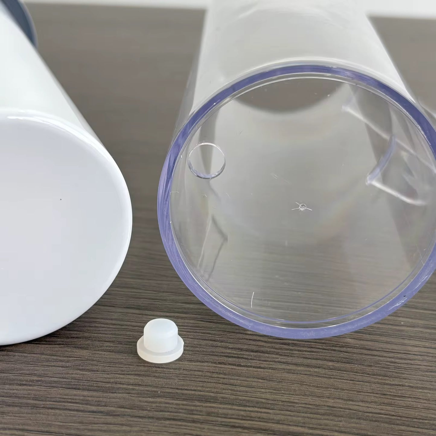 20oz Sublimation snow globe tumbler with handle