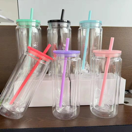 20oz Plastic Pre-Drilled snow globe Libby