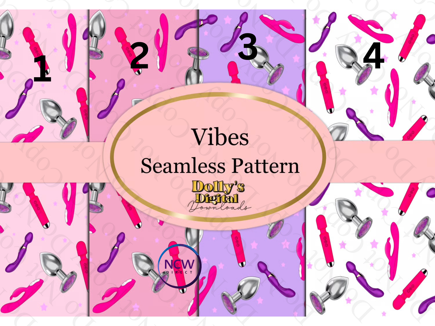 Vibes Seamless Wrapping paper