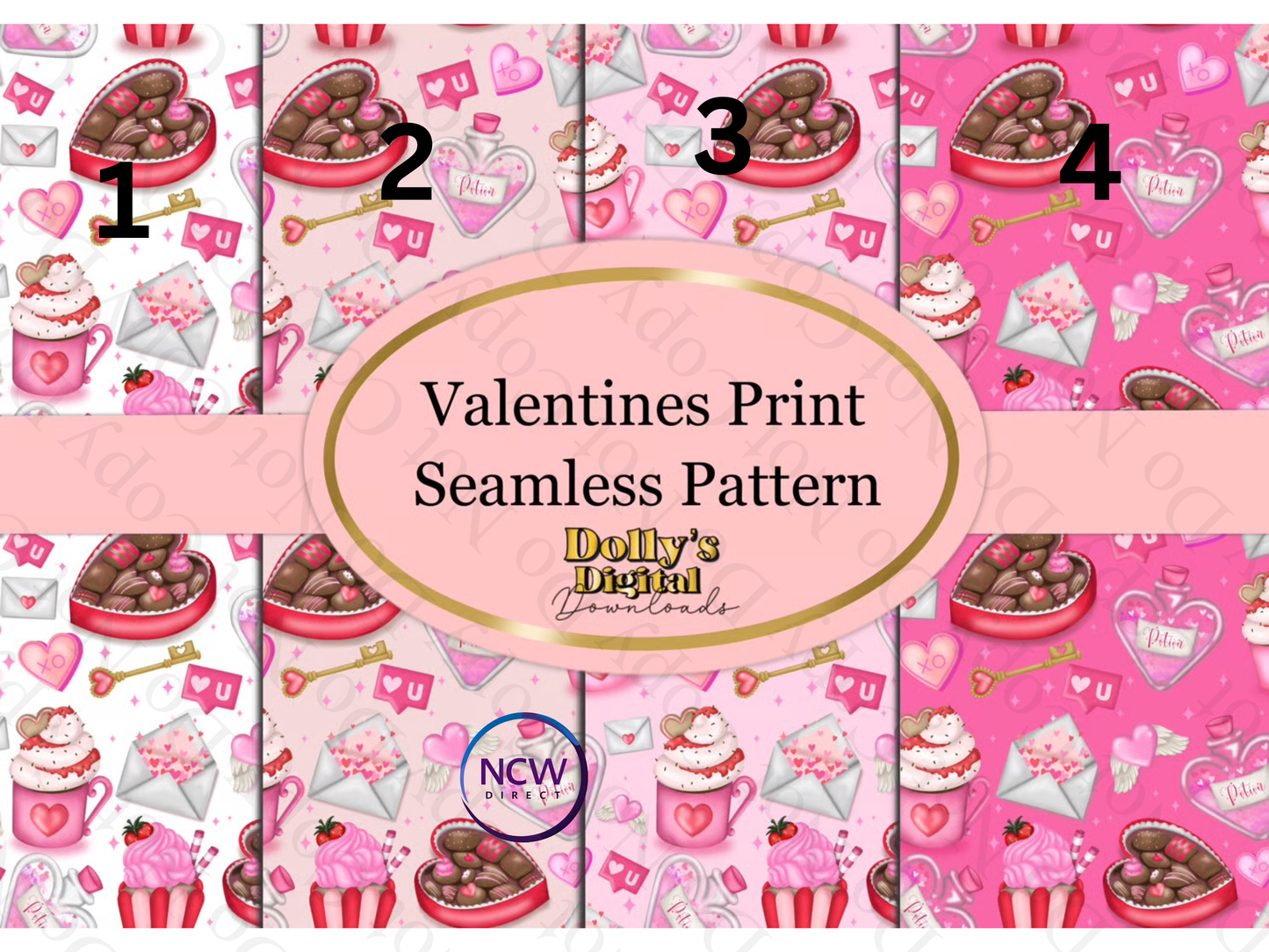 Valentine Print Wrapping paper